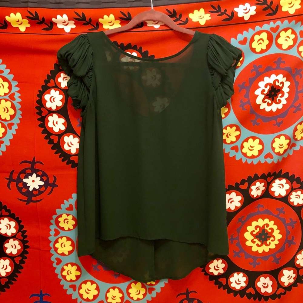 Banana Republic Sheer Blouse